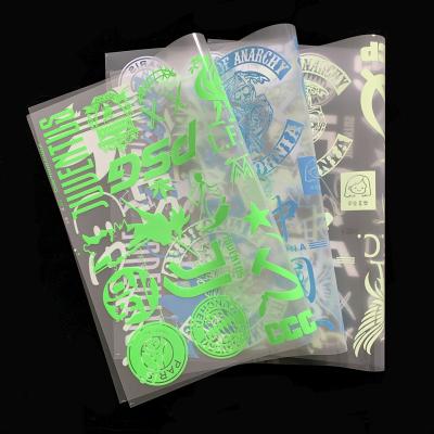 China Eco-fridendly Washable High Quality Heat Transfers Printing Custom LOGO Glow In The Dark Heat Transfer for sale