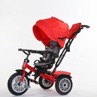 China Ride On Toy Ride On Car Child 3 Wheel Children Tricycle Bike Child Tricycle With Back Seat for sale