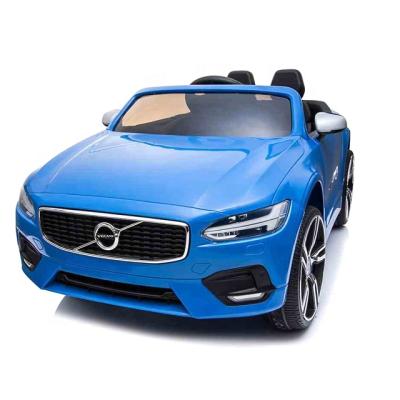 China Four Wheels With Suspension Authorized S90 Toys Kids Electric Car Ride On Car VOLVO 12v Electric Car For Kids To Drive for sale