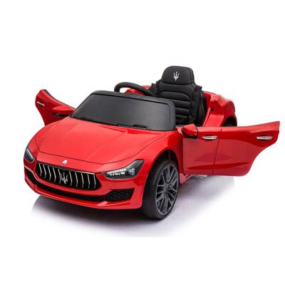 China Ride On Electric Car Toy Licensed MASERATI GHIBLI Children's Car Electricos Electricos Ride On Car for sale