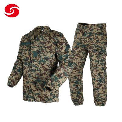 China Breathable Digital Camouflage Ivory Coast Army BDU Military Tactical Uniform for sale