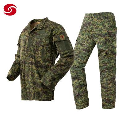 China High Quality Breathable Philippine Camouflage Military Long Sleeves BDU Uniform for sale