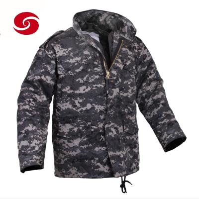 China Togo Military Camouflage Cotton Quilted Breathable Field Jacket M65 for sale