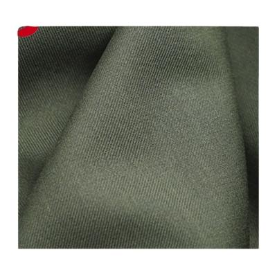 China Army green woolen fabric in durable military twill worsted for sale