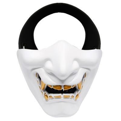 China New Type Paintball Promotional Face Shield Airsoft Tactical Half Face Mask 15*13cm for sale