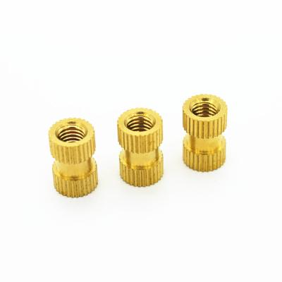 China Heavy Industry Brass Thread 1/4-20 Inch Inserts Knurled Insert for sale