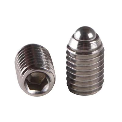 China DIN Standard Main Set Screw Ball Insert Spring Set Screw Without Plunger Head for sale