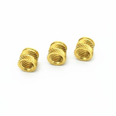 China Heavy industry unc brass knurling threaded insert for sale