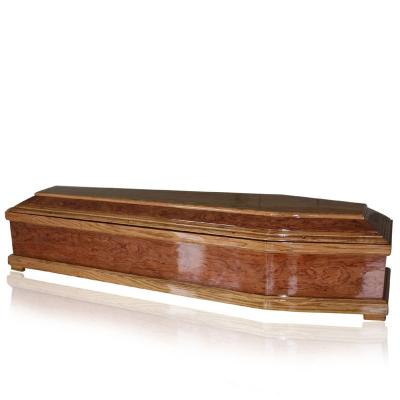 China JS-IT004 European style professional paulownia wood coffin with cheap price for sale