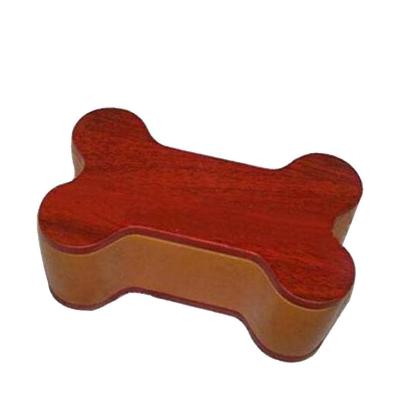 China European Style Cheap Wooden Cremation Pet Urn for sale