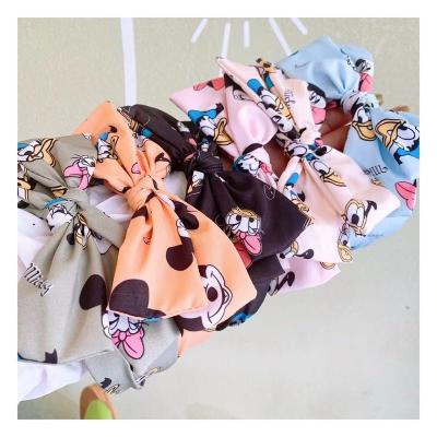 China 2021 fashionable new fashion wild Mickey betrayal bow original hair band cartoon hairpin hairpin accessories for sale