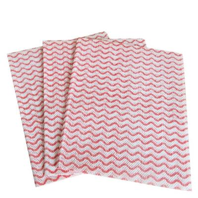 China Universal Nonwoven Clothes Dry Cleaning Cloths Reusable Disposable Cleaning Cloth Pink Cleaning Cloth For Kitchen for sale