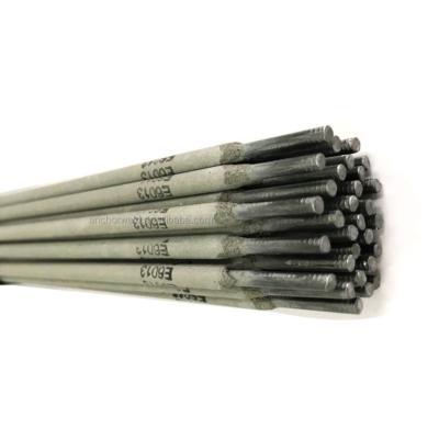 China Full welding position best selling quality easy arc aws e6013 welding electrodes for small type color temperature original gray material for sale