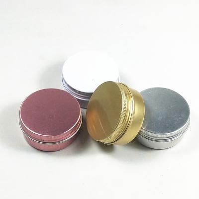 China Custom Metal Round 10g2g30g40g50g250g Soap Metal Factory China Cosmetic / Candle / Tea Tin Cans for sale