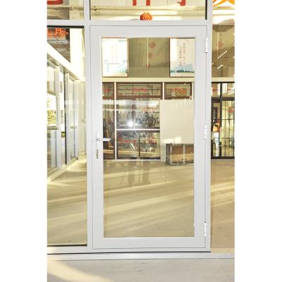 China Windproof Swing Casement Interior Door Laminated Glass Aluminum Exterior French Doors for sale