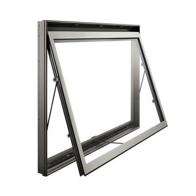 China New Design China Manufacturers AS2047 AS1288 AS2088 Energy Efficient Double Glazed Awning Aluminum Window for sale