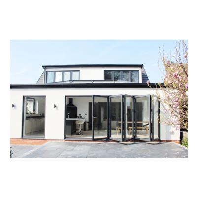 China Bulletproof Nice Quality Frame Aluminum Bi-Fold Door Used For AS2047 AS1288 AS2088 Certificate for sale