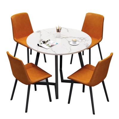 China CT08 Contemporary Nordic modern dining room furniture wooden dining table set/coffee table sets with chairs for sale