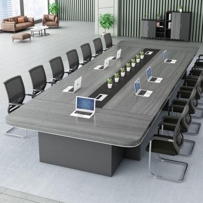 China Dirt-resistant and Easy to Handle Office Table Meeting Conference Table Office Furniture Factory Sale for sale