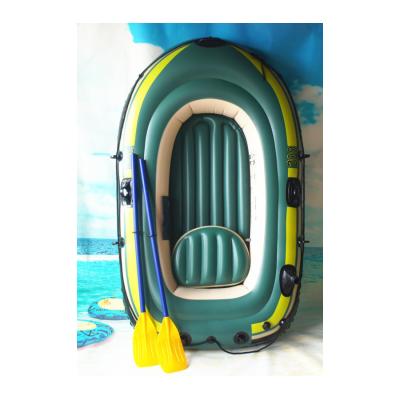 China Family Entertainment FANDING 2 Person Inflatable Boat With Paddles And Pump for sale