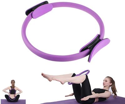 China Pilates Ring Resistance Circle Yoga Sporting Goods FANDING Circle Workouts Magic Gym Stock On Sale Fitness Exercise Women Indoor Bodybuilding Tool for sale