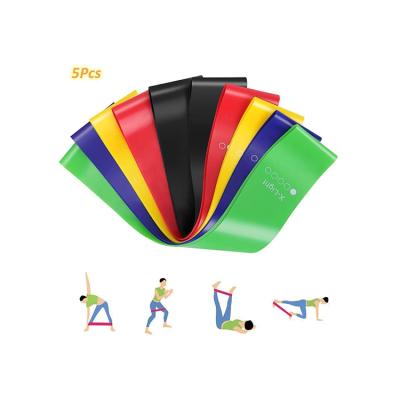 China Custom Exercise Mini Loop Resistance Band Luxury Gym Fitness FANDING OEM Yoga Stretch Band Latex Sets for sale