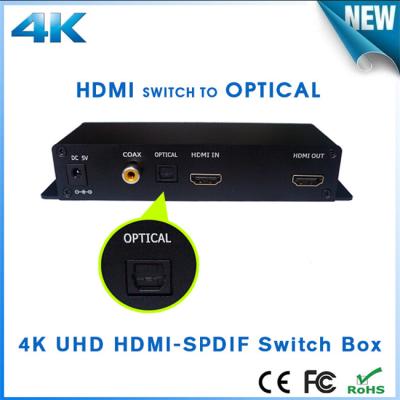 China Full HD 4K Digital Signage Player / 5.1 Optical Digital Audio SPDIF Switch Box Signage Media Player for sale