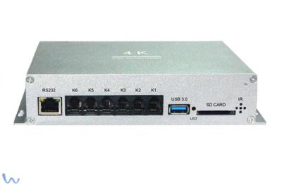 China UHD H.265 4K Digital Signage Player , 3840 X 2160P Android Streaming Media Player for sale