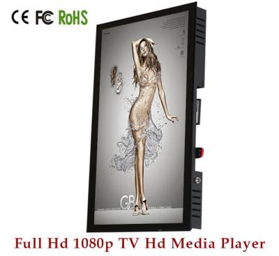 China Restaurants 15.6 Inch 3.5 mm 1080p Full HD Media Player With Bluetooth Earphone for sale