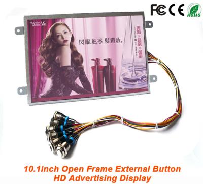 China Open Frame HD Bluetooth LCD Monitor Display With 3.5 mm Earphone Out for sale