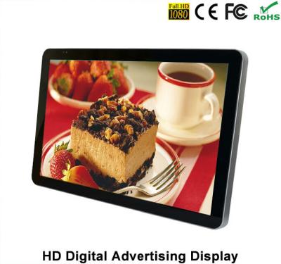 China 19In Wall Mounted Digital Signage BGM Mode SD Card / USB LCD Advertising Monitor for sale