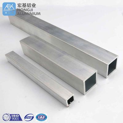 China Customizable aluminum telescopic pole square hollow square tube for sale