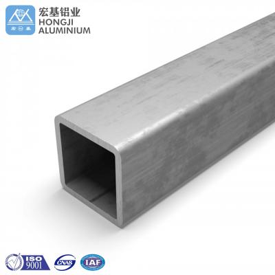 China Large Customizable Wooden Grain Aluminum Square Hollow Tube for sale