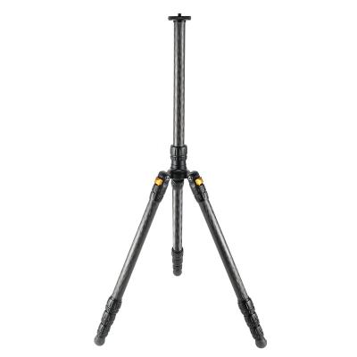 China Hot Sale PORTABLE Digital Camera 30mm Ball Diameter Carbon Fiber Travel Tripod Telescopic Tripod Stool for sale