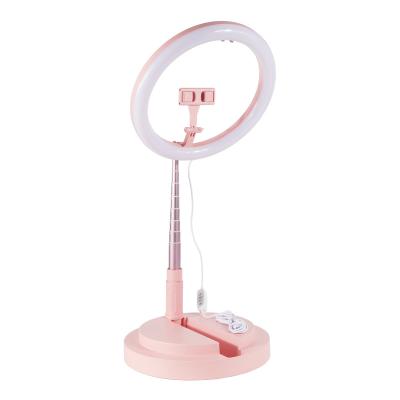 China Latest Design Portable Flexible Fill Light PORTABLE Guaranteed Excellent Quality Simple And Modern Ring Light Table Lamp for sale