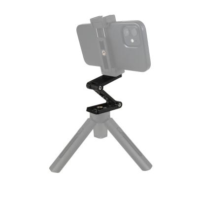 China 2022 New Design Adjustable Z Shaped Folding Type Phone Holder Clip Phone Holder for sale