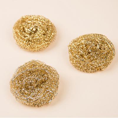 China Sustainable 100% Pure Copper Mesh Scourer /Copper Scouring Pads / Scrubber for sale