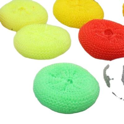 China Sustainable 7g*3pcs Household Cleaning Plastic Scrubber /clean Ball for sale