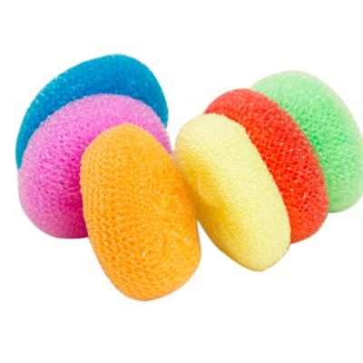 China Bulk Selling Viable Colorful Kitchen Outlet Factory Cleaning Ball Scrubber for sale