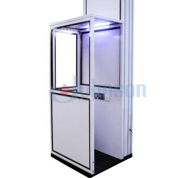 China 12m Outdoor And Indoor Vertical Hydraulic Wheelchair Lift Disabled Hotel Price for sale