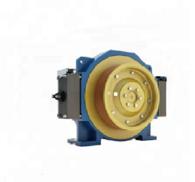 China Hotel elevator parts traction machine elevator permanent magnet synchronous motor 630kg/1150kg MCK200 for sale