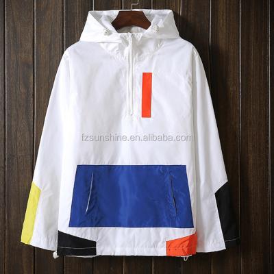 China 2017 Men Breathable Pullover Anorak Lightweight Jacket With Hood for sale