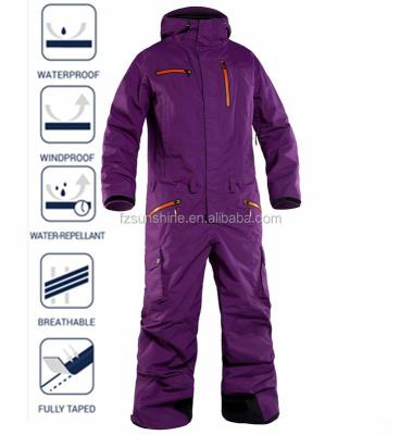 China Anti-UV Anti-UV Winter One-Piece Snow Suits Adults for sale