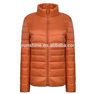 China 2021 Long Lasting Lightweight Foldable Women Ultra Slim Spring Down Jacket for sale