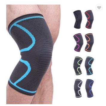 China Wholesale Colorful Breathable Adjustable Elasticity Compression Sports Protect Non-Slip Unisex Knee Brace Support Sleeve for sale