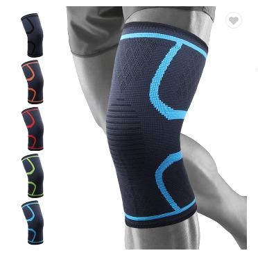 China China Suppliers Adjustable Breathable Athletics Elasticity Compression Sleeve Knitting Knitting Knee Brace for sale