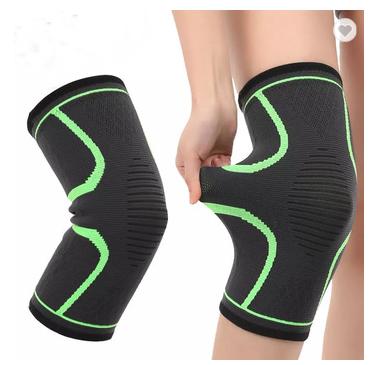 China Wholesale Hot Selling Elasticity 2021 Adjustable Breathable 1 Pair 3D Sports Compression Knee Sleeve For Sale for sale