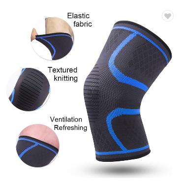 China High Quality Adjustable Breathable Pressure Adjustable Kneepad Outdoor Sports Elasticity Basketball Rise Lightweight Kneepad for sale