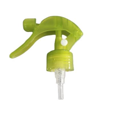 China Non Refillable Cheap Plastic White Color Mini Trigger Pump For Medical Spray Bottle for sale