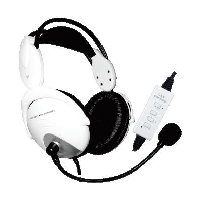 China Big Round Headband Earcups Pro USB Computer Gaming Headset for sale